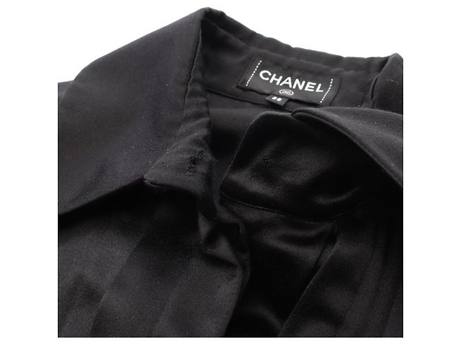 Timeless Chanel Silk Dress Black - view 6