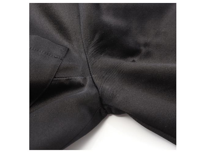 Timeless Chanel Silk Dress Black - view 8