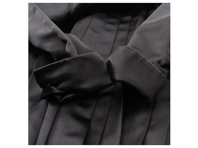 Timeless Chanel Silk Dress Black - view 9