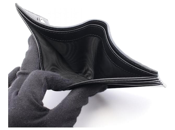 Prada Ledergeldbörse Schwarz - Ansicht 5