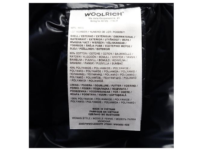 Chaqueta de plumón de algodón Woolrich Arctic Parka Negro - vista 4