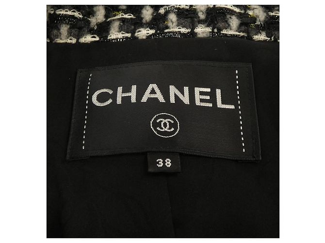Timeless Chaqueta Chanel sin cuello Negro - vista 5