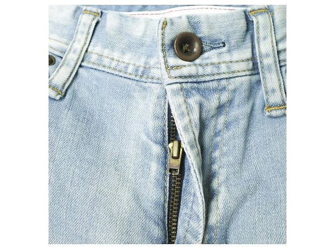 Autre Marque e JEANS SEA HORSE BOY'S TAPERED Slim Jeans aus Baumwolle Blau - Ansicht 4