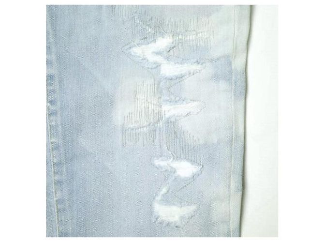 Autre Marque e JEANS SEA HORSE BOY'S TAPERED Slim Jeans aus Baumwolle Blau - Ansicht 6
