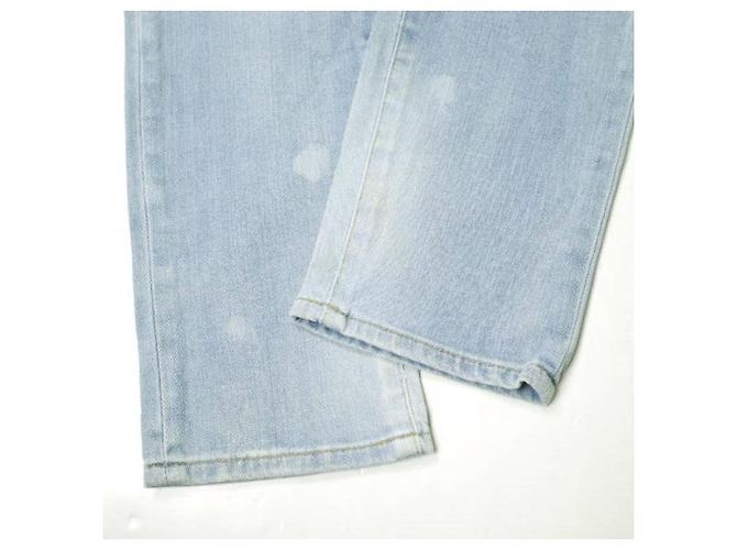 Autre Marque e JEANS SEA HORSE BOY'S TAPERED Slim Jeans aus Baumwolle Blau - Ansicht 8