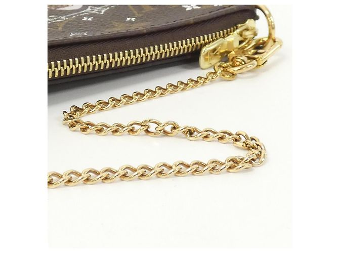Vivienne Pochette Louis Vuitton Mini Pochette Accessories Monogram Marrone - vista 5