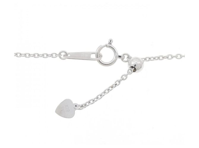Autre Marque Collana in oro bianco Au750 e diamanti Argento - vista 5