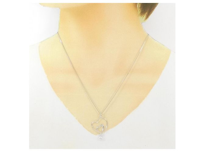 Autre Marque Collana in Au750 e Diamanti Argento - vista 6