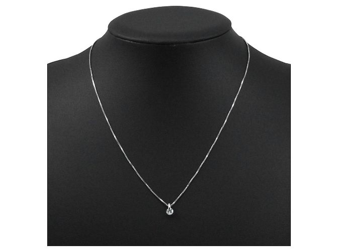 Autre Marque Collana in platino Pt850 e diamante Argento - vista 2