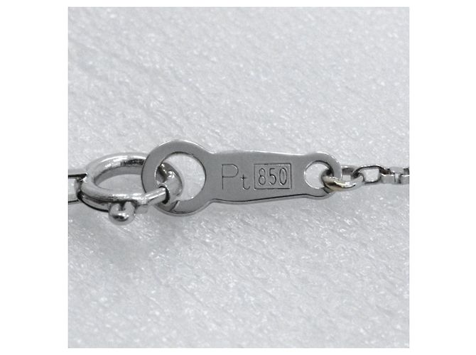 Autre Marque Collana in platino Pt850 e diamante Argento - vista 7