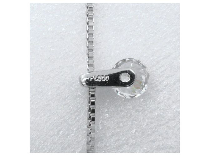 Autre Marque Collana in platino Pt850 e diamante Argento - vista 8