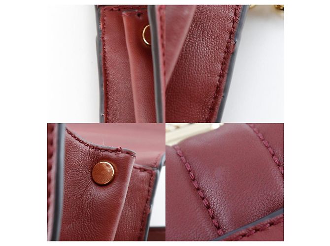 Borsa a tracolla 2 modi Michael Kors Whitney Calf Rosso - vista 17