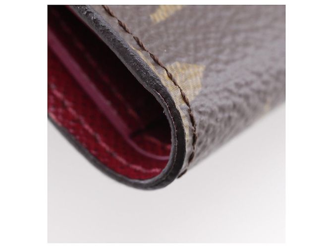 Cartera Trifold Louis Vuitton Portefeuille Victorine Monogram Castaño - vista 11