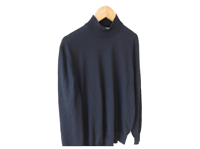 Autre Marque S.moritz Rollkragenstrickpullover Blau Marineblau - Ansicht 2