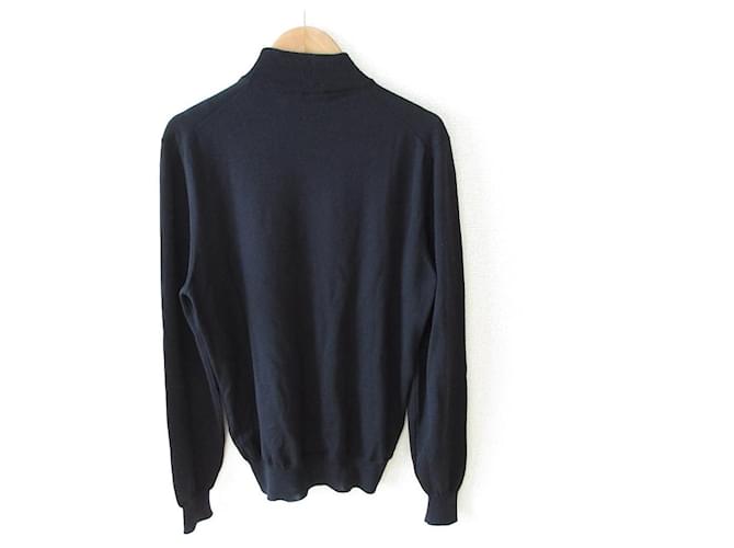 Autre Marque S.moritz Rollkragenstrickpullover Blau Marineblau - Ansicht 3