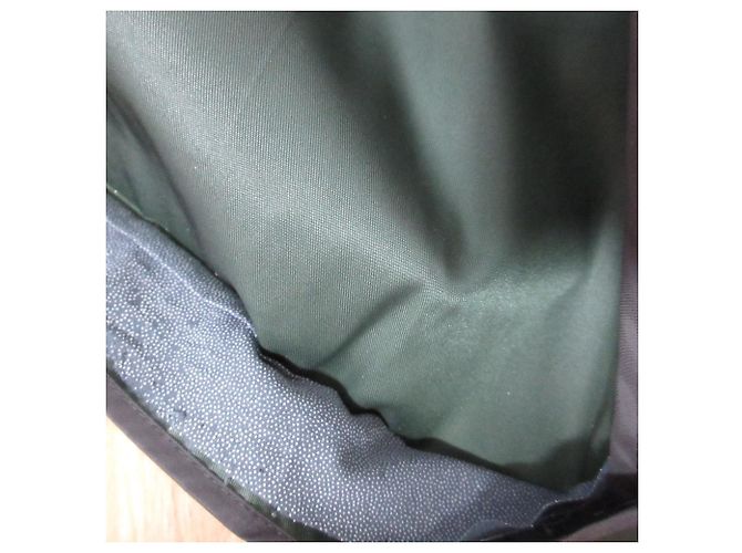 Cappotto in nylon Prada Verde - vista 13