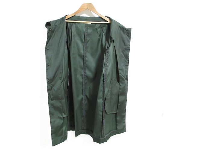 Cappotto in nylon Prada Verde - vista 4