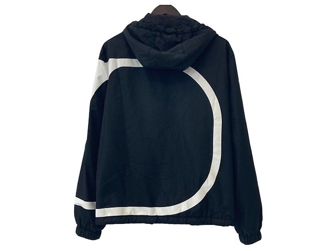 Giacca imbottita in nylon con logo V Valentino Nero - vista 2