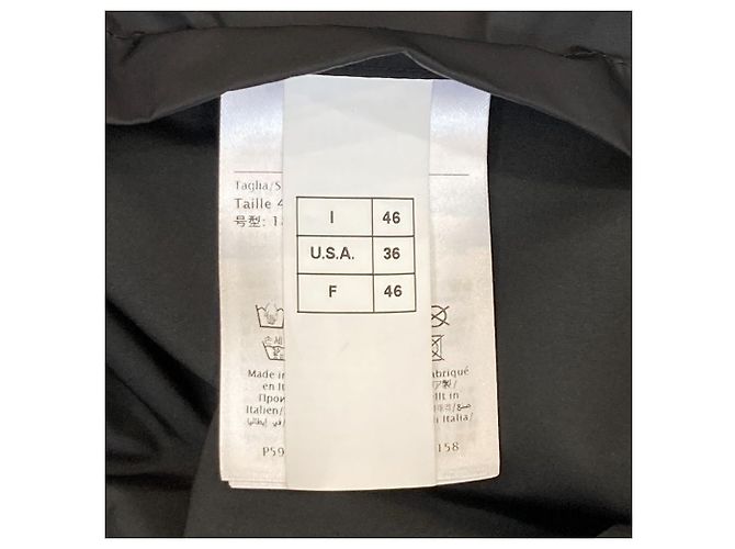Giacca imbottita in nylon con logo V Valentino Nero - vista 8