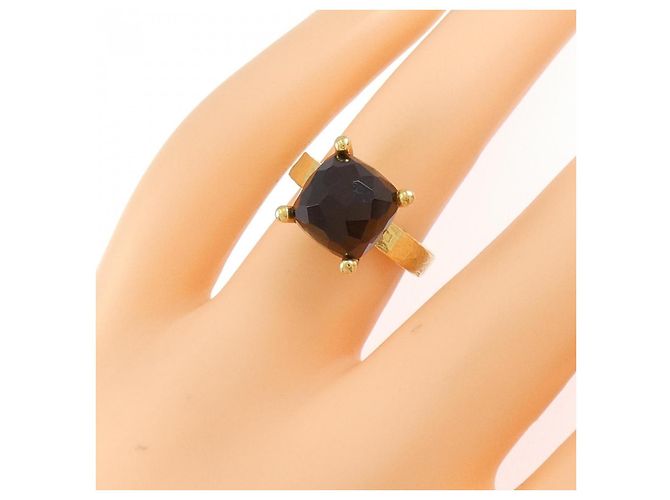 Autre Marque Anello Torini Au750 Oro Giallo e Quarzo Affumicato D'oro - vista 5