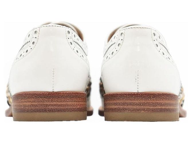 Dolce & Gabbana Sapatos Derby de couro Dolce&Gabbana Branco - vista 6