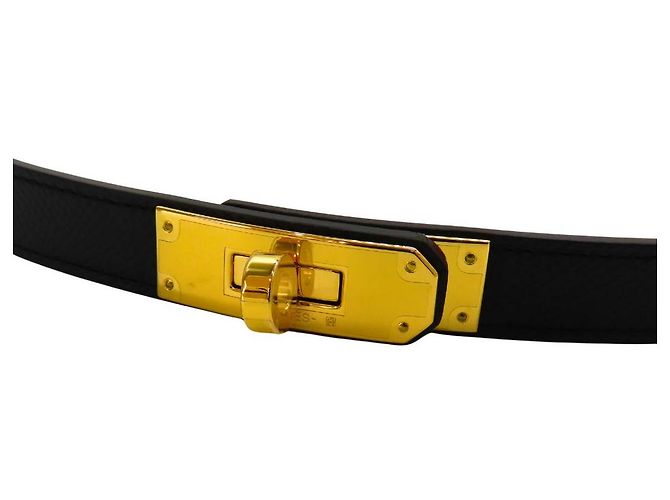 Hermès Cinturón Hermes Kelly Epsom Negro - vista 3
