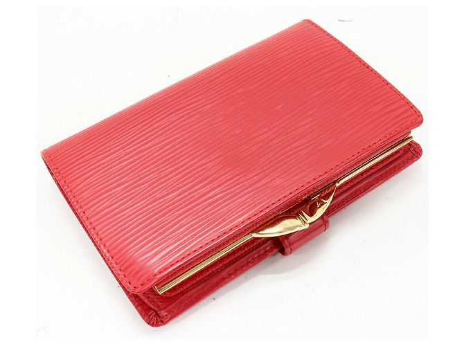 Cartera Louis Vuitton Portefeuille Viennois Epi Roja - vista 2
