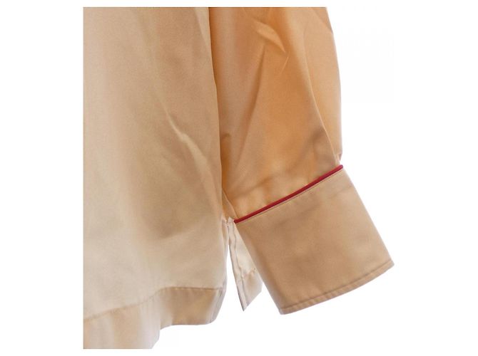 Stella Mc Cartney Camisa de seda Stella McCartney 620032 3BSSH9 Naranja - vista 6