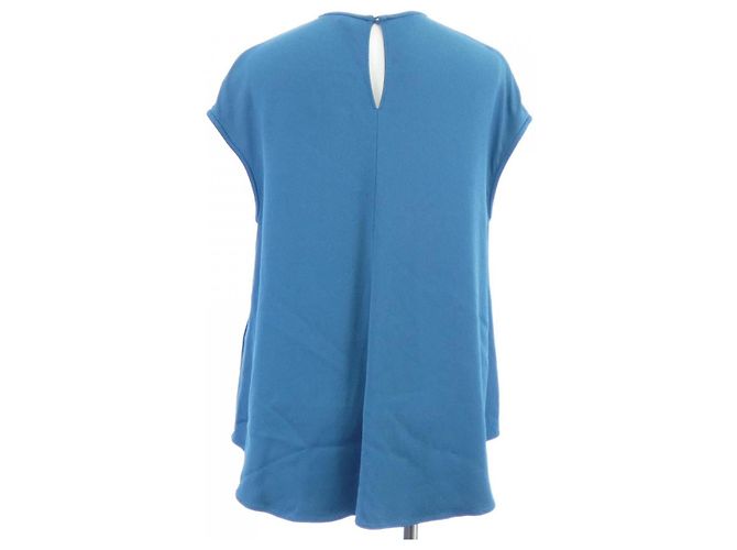 Hermès Top in cotone Hermes Blu - vista 2