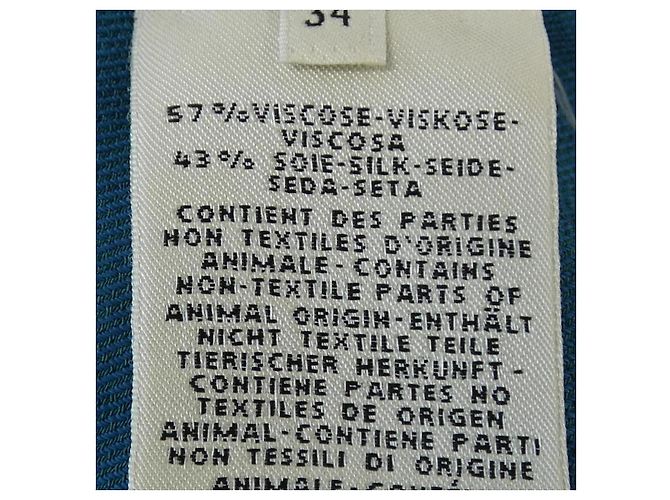 Hermès Top in cotone Hermes Blu - vista 3