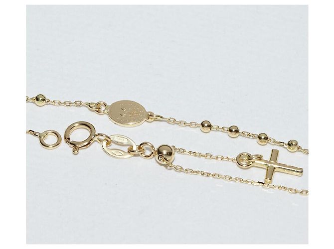 Autre Marque Bracciale Maria Cross in Au750 D'oro - vista 4