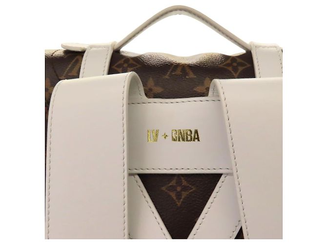 Zaino Louis Vuitton Christopher Soft Trunk Monogram Limited Marrone - vista 5