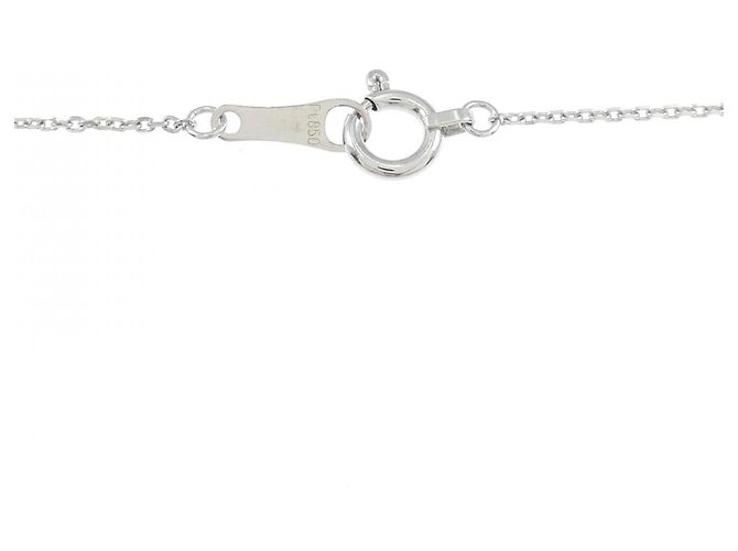 Autre Marque Collana in platino e diamanti Argento - vista 5