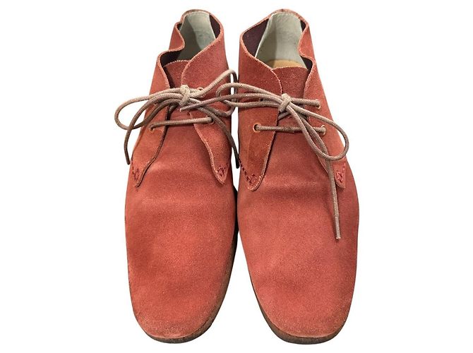 Autre Marque REGAL Suede Chukka Boots Brown - view 3