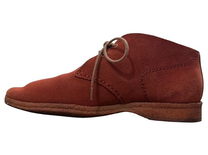 Autre Marque REGAL Suede Chukka Boots Brown - view 4