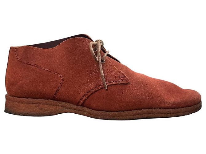 Autre Marque REGAL Suede Chukka Boots Brown - view 5