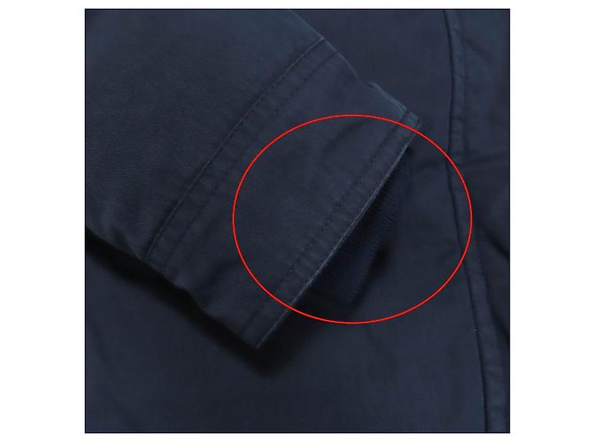 Autre Marque Chaqueta de plumón de algodón Pyrenex BORDEAUX Azul Azul marino - vista 15