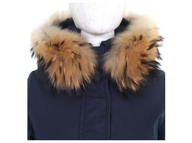 Autre Marque Chaqueta de plumón de algodón Pyrenex BORDEAUX Azul Azul marino - vista 4