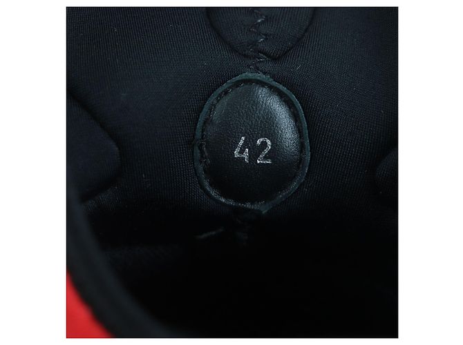 Sneakers Arclight in nylon Louis Vuitton Nero Rosso Giallo - vista 11