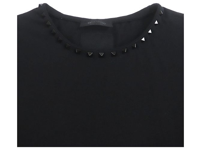 Camiseta de algodón Valentino Negro - vista 2