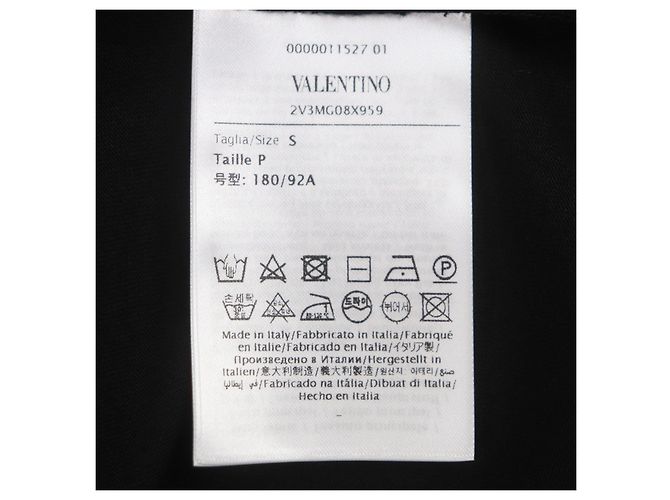 Camiseta de algodón Valentino Negro - vista 6