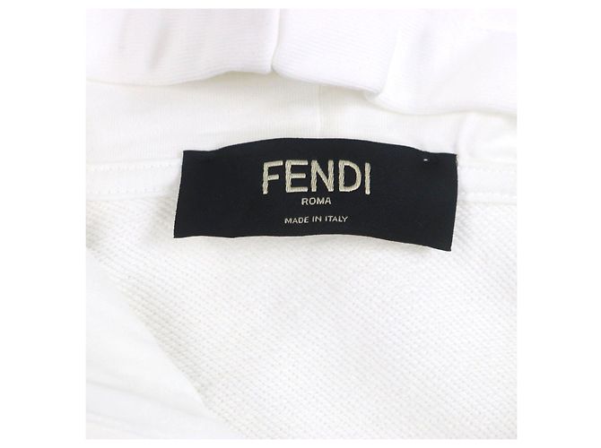Sudadera de algodón Fendi Blanco - vista 5