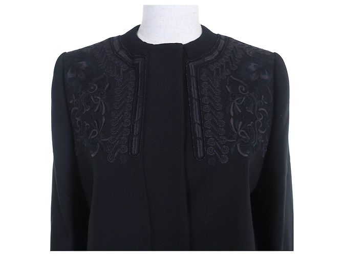Autre Marque Abrigo de lana ETRO Negro - vista 5
