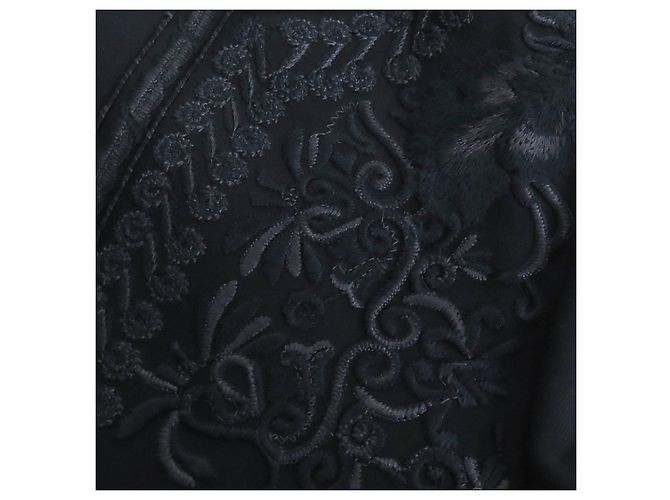 Autre Marque Abrigo de lana ETRO Negro - vista 7
