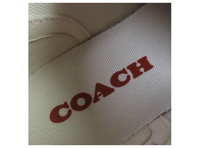 Zapatillas Lowline Low Top de cuero COACH Castaño Bronce - vista 9