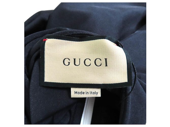 Camiseta de nylon Gucci Negro Blanco - vista 7