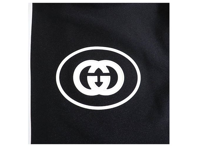 Camiseta de nylon Gucci Negro Blanco - vista 5