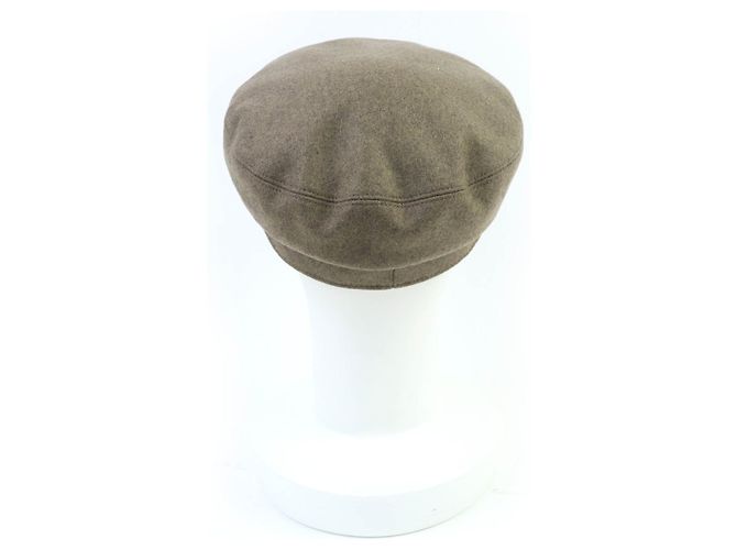 Hermès Hermes Deauville Cap aus Kaschmir Braun - Ansicht 5