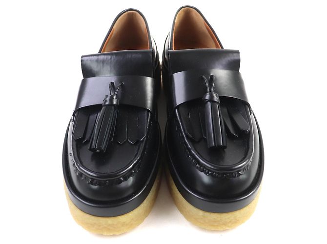 Mocassini in pelle JAMIE di Chloé Nero - vista 4