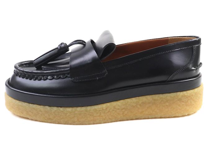 Mocassini in pelle JAMIE di Chloé Nero - vista 5
